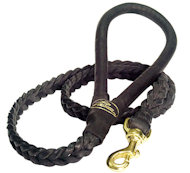 Deluxe Full-Braided Leashes 4 foot-Braided Leash German Shepherd