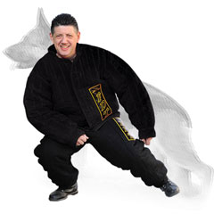 Nylon dog bite protection suit