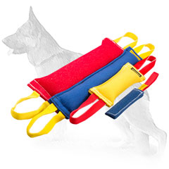 Dog Training French Linen Bite Tugs 