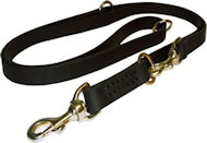 Found Leather Police Agitation Lead 5,7 FT for Shepherd training