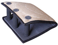 Have Puppy Bite Builder w/h 3 handle made of jute-Wedge Tug