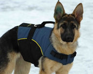 German Shepherd harness vest- nylon dog coat for German Shepherd