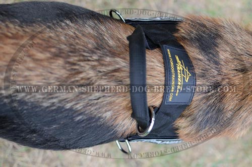 German Shepherd Nylon Harness Reliable Fittings