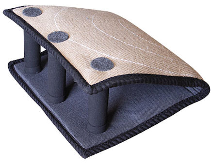 Have Puppy Bite Builder w/h 3 handle made of jute-Wedge Tug