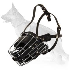 Time-Tested Wire Basket Dog Muzzle