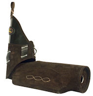New Leather Hard Agitation Compression Bite Sleeve