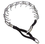 PRONG collar with nylon loop & quick release buckle- 50045nylon PRONG collar with nylon loop & quick release buckle- 50045nylon