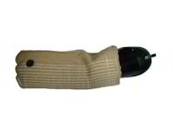 Puppy sleeve made of jute for dog trainers