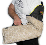 Puppy sleeve made of Jute with shoulder protection - PS3