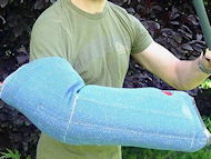 Puppy sleeve made of strong yet safe for your dog french linen