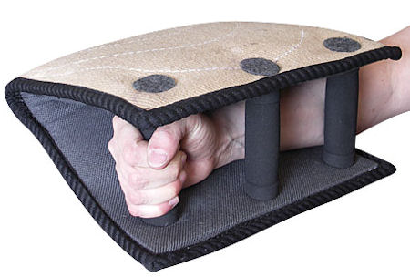 Have Puppy Bite Builder w/h 3 handle made of jute-Wedge Tug