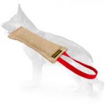 Jute Bite Tag with Comfortable Handle