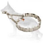 Neck Tech Stainless Steel Pinch Prong Collar for German Shepherd - 19 inch (48 cm)