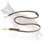 13 mm Leather German Shepherd Leash for Different Purposes
