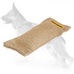 Wide Jute Bite Tug without Handles