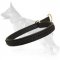 Exclusive Wide 2 Ply Leather Choke Dog Collar