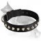 1 Row Studs Dog Collar-1 1/4" for German Shepherd
