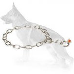 Stainless Steel Herm Sprenger Fur Saver Choke Collar - 1/9 inch (3 mm)