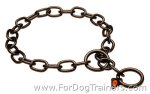 Black Stainless Steel Fur Saver Collar