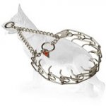 Top Quality Stainless Steel Dog Pinch Prong Collar 1/6 inch (3.99 mm)