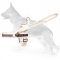 White Nylon German Shepherd Harness for Guide and Assistant Dogs