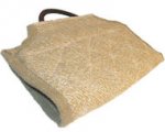 Dog Bite Developer Cover made of Jute with Handle