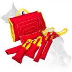 Puppy Daily Training Set of Tugs Made of French Linen