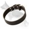 Leather Field Collar For German Shepherd Dog
