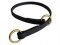 Silent Leather Training Choke Collar for German Shepherd