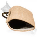 Two-Fisted Bite Builder for Advanced Training Made of Jute