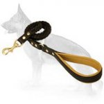 Braided Handcrafted Leather Dog Leash