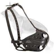 Hard Dogs Leather Working Muzzle