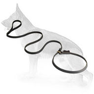 Fast Leather German Shepherd Leash/Collar Combo