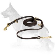 Multifunctional Leather German Shepherd Leash