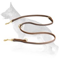 13 mm Leather German Shepherd Leash for Different Purposes