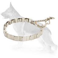 Stainless Steel Neck Tech Pinch Prong Collar for German Shepherd - 24 inch (60 cm)