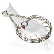 Top Quality Stainless Steel Dog Pinch Prong Collar 1/6 inch (3.99 mm)