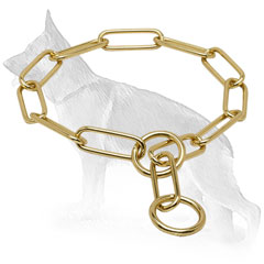  Dog Choke Collar of Brass