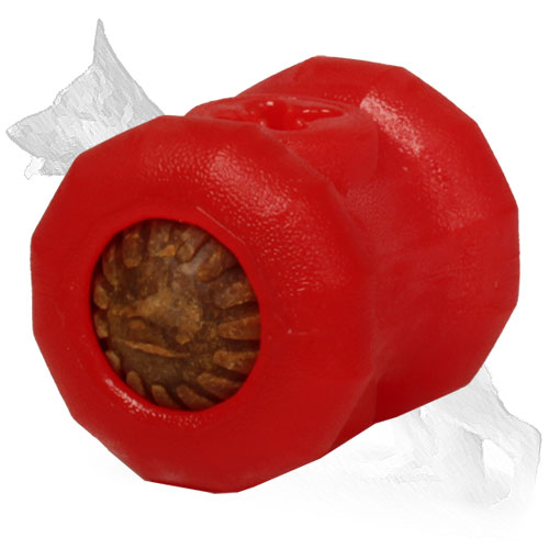Safe dog ball for fun chewing
