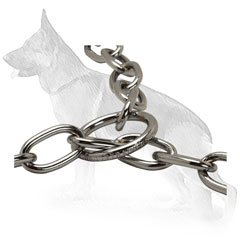 Steel Fur Saver Choke Collar