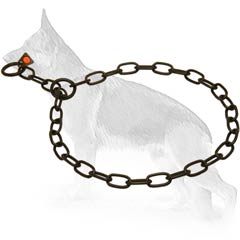 German Shepherd Fur Saver Chain Collar