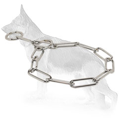 Chrome Plated Collar for Dog Training