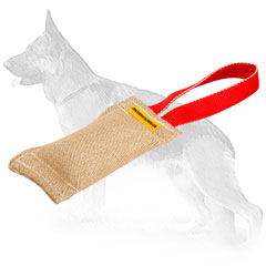 German Shepherd Jute Bite Toy for Puppy Training