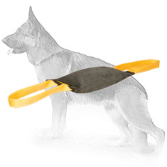 Selected Leather Training Bite Tug for German Shepherd