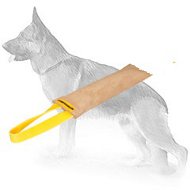 Leather Bite Tug with 1 Handle