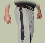 Nylon Dog Leash for Hands-free Walking