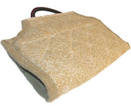 Dog Bite Developer Cover made of Jute with Handle
