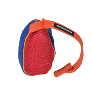 "Perfect Reward" French Linen Bite Tug for Puppies and Small German Shepherd - 6 x 4 inch (15 x 10 cm)