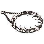 Herm Sprenger German Shepherd Pinch Collar of Black Stainless Steel - 2.25 mm (1/11 inch)