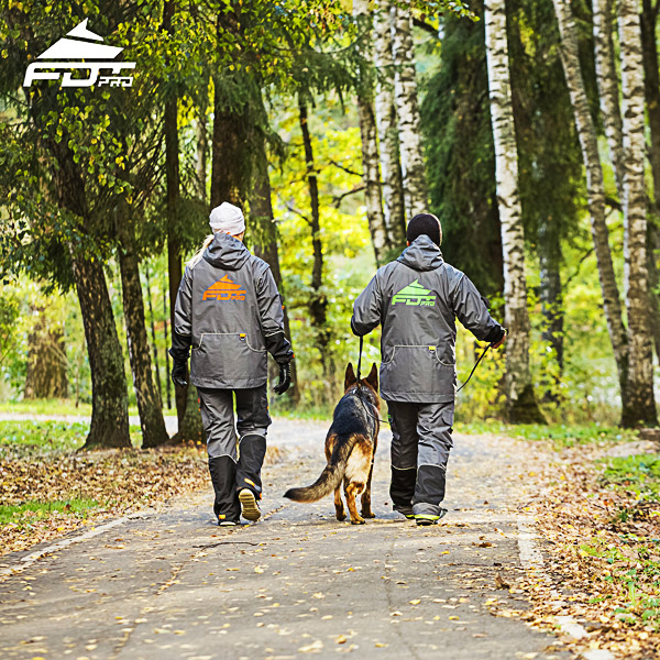 Professional Dog Training Jacket of Fine Quality for All Weather Use